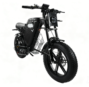 Vélo électrique tout-terrain en stock UE, pneus larges 20 pouces, batterie lithium 48V 31.5Ah, moteur moyeu arrière, frein à disque, 7 vitesses - Product Image 1