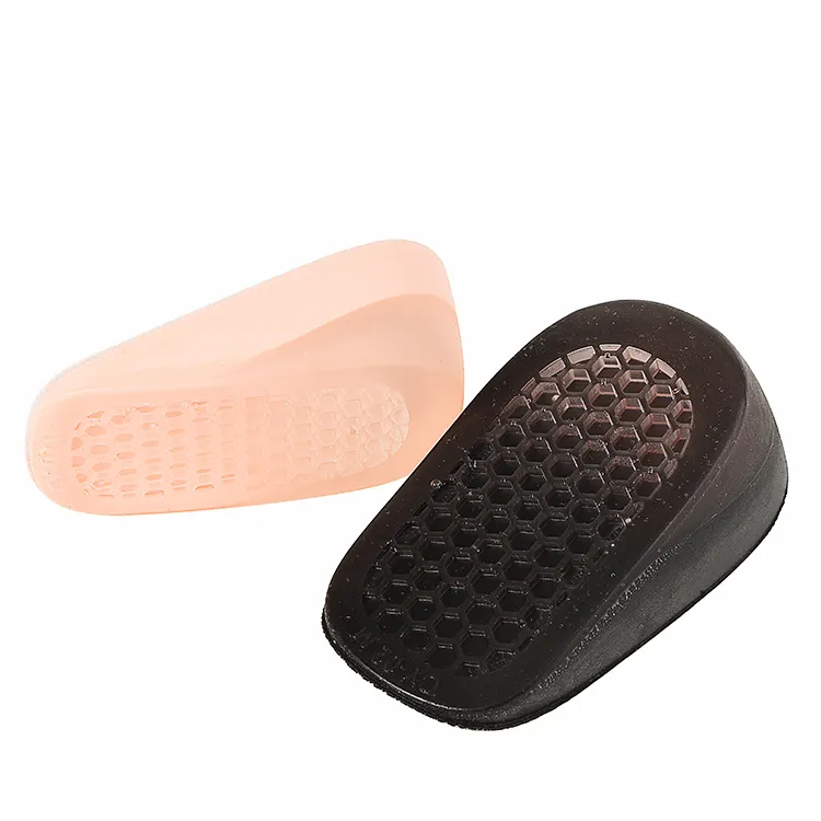 Free sample 2cm 4cm Breath PU Foam gel shoe Height Increase Insole Invisible Increased Heel Lifting Inserts Pad insoles