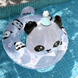 TANYOZHE Kids Cartoon <b>Cat</b> Swim <b>Ring</b> 70cm Inflatable Float With Crown For Children Swimming Pool Fun - Product Image 3