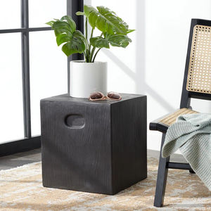 Lightweight Concrete Accent <b>Table</b> Sitter <b>Sofa</b> <b>Side</b> <b>Table</b> <b>Side</b> Nightstand Living Room Bedroom Interior - Product Image 2