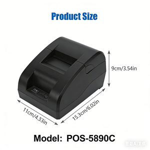 <span class=keywords><strong>Imprimante</strong></span> thermique POS5890C <span class=keywords><strong>pas</strong></span> chère, 58 mm, portable, pour t-shirts, reçus, codes-barres, étiquettes de prix, autocollants, BT sans fil, mini <span class=keywords><strong>imprimante</strong></span> - Product Image 1