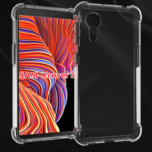 Le dos antichoc d'anti téléphone portable de glissement couvre transparent pour le Samsung <span class=keywords><strong>Galaxy</strong></span> <span class=keywords><strong>Xcover</strong></span> <span class=keywords><strong>5</strong></span> - Product Image 5