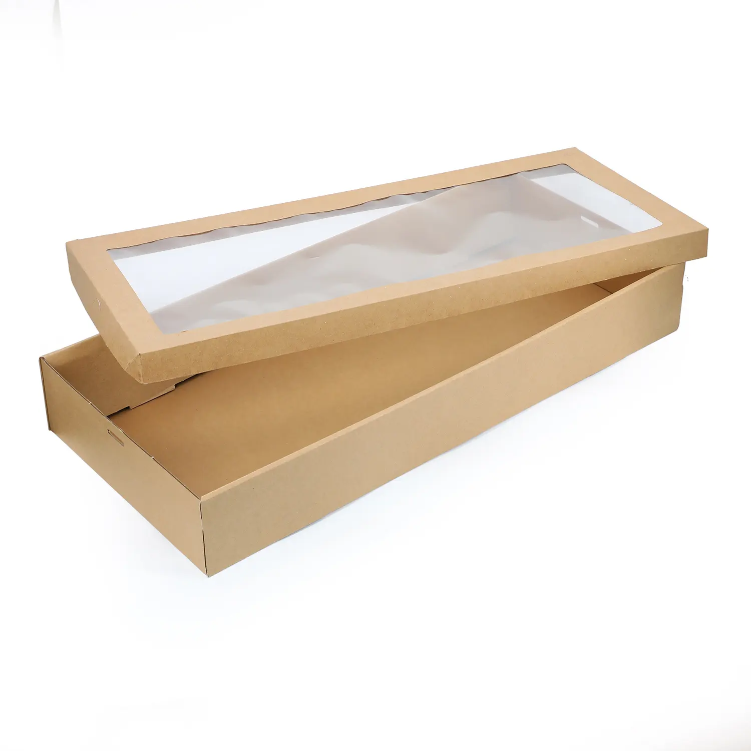 กล่องกระดาษลูกฟูกสำหรับใส่อาหารกลางวันมีช่องใส่อาหารกล่องกระดาษลูกฟูกมีช่องใส่อาหารได้เยอะ