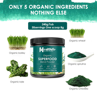 Poudre de super aliments biologiques Healthife Super Greens