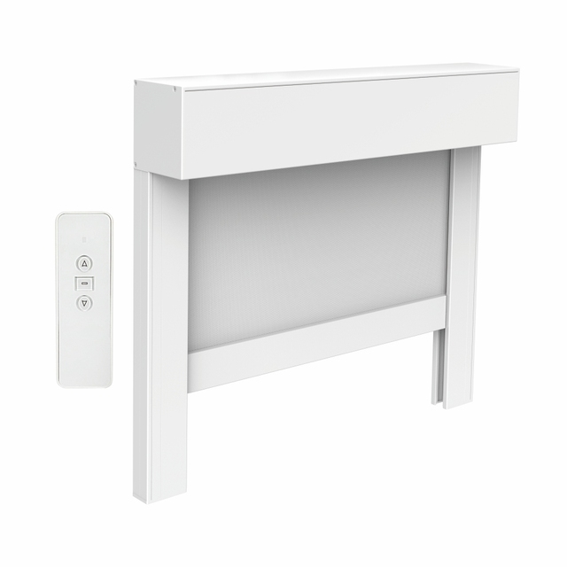 Outdoor Windproof Zip Screen Motorized/Manual Electric Smart WiFi Roller Blinds