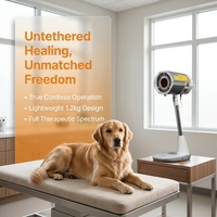 Distributeur recherché : Lampe de thérapie à spectre profond avec fonction minuterie pour chiens, chats et soins des animaux âgés