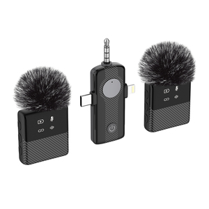 Calidad MS11 Grabación de música Original Solapa inalámbrica Exterior Moderno y micrófono Lavaliere de alta calidad <span class=keywords><strong>para</strong></span> la mejor calidad de audio - Product Image 1