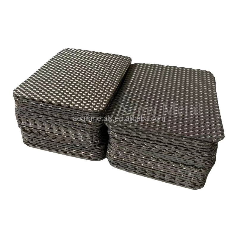 Grade 1 2 Material 1x2 2x3 3x6mm Diamond Expanded Titanium Mesh