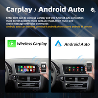 Radio Multimedia para Auto con Pantalla Android de 8.8 Pulgadas, Carplay, Bluetooth, GPS, Navegación para Audi A4 A5 2007-2009