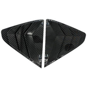 Persiana de obturador triangular para ventana trasera de coche de fibra de carbono para Nissan Tiida 2005 2006 2007 2008 2009 2010, Kits de accesorios para automóviles <span class=keywords><strong>2004</strong></span> - Product Image 5