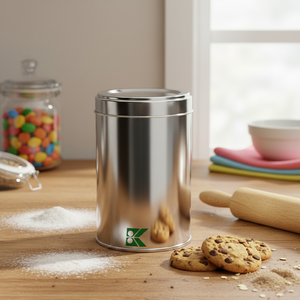 Envase de Lata para Galletas Kontensan L535, 99xH130mm, 1lt, Tapa Deslizante - Product Image 3