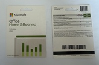 Office 2024 Home Business Edition Japanese Version Internet Activation Lifetime Key for MAC/PC Software 1/2PSC Packaging
