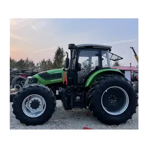 Echter gebrauchter Deutz-Fahr 130 PS Ackers chlepper 4x4 Landwirtschaft traktor mit klimatisierter Kabine