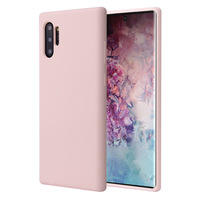 Coque de téléphone en Silicone liquide pour Samsung S22, S10, S20, S21, A51, A21S, A52, A72, A82, NOTE 10 PLUS