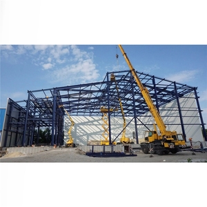 Calificado de prefabricados de estructura de acero de fabricación - Product Image 1