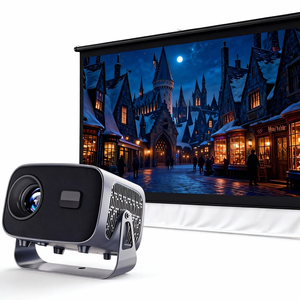 Proyector Portátil Mini A10 al por Mayor, AMLOGIC T950S, Android 13, 720P, <span class=keywords><strong>TV</strong></span> Móvil, Cine en Casa 4K, 200ANSI Lúmenes - Product Image 1