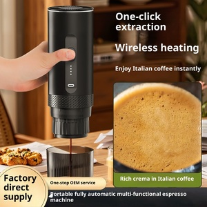 Machine à café portable à capsules semi-automatique électrique à chauffage autonome, extraction expresso 20 bars, <span class=keywords><strong>petite</strong></span> cafetière pour le camping - Product Image 3