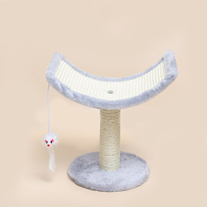 Plataforma Curva Moderna <span class=keywords><strong>para</strong></span> <span class=keywords><strong>Gatos</strong></span> con Arco Estable, Muebles de Lujo <span class=keywords><strong>para</strong></span> Mascotas, Venta Directa de Fábrica - Product Image 2