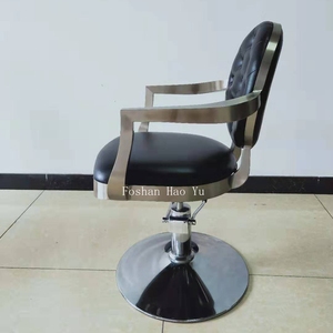 Belle chaise de salon de coiffure de vente chaude chaise de styliste avec réglage de la hauteur de la pompe hydraulique chaise de salon pour <span class=keywords><strong>studio</strong></span> de coiffure - Product Image 3