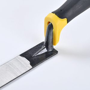 Bricklaying plastering trowel gỗ xử lý một mảnh giả mạo thép carbon vuông dài lưỡi DIY Ergonomic Grip công cụ xây dựng - Product Image 2