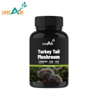 Lifecare Supply Prix de Gros OEM Complément Alimentaire Naturel Pur à Base de Plantes Capsules de Champignons Turkey Tail