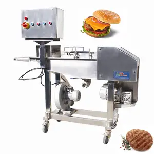 Linha de produção industrial automática de pão hambúrguer carne coque de galinha