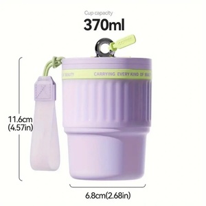 Stainless Steel Vacuum Insulated 370ML Customized Logo Eco-Friendly Party Gift Box Packaging Reusable Coffee <b>Cup</b> 6 Hours - Product Image 1