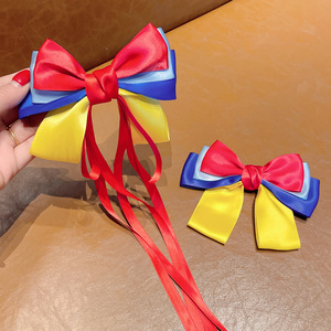 נסיכת bowknot סרט שיער קליפים תינוק בנות אופנה אביב שיער קליפ ברווז קליפ - Product Image 5