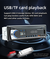 Radio para Auto Modelo 530, Reproductor MP3 con USB/SD/AUX, Audio AI, Receptor de Radio FM, Llamadas Manos Libres, Estéreo para Auto