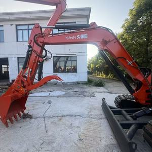 รถขุด U40 ปี 2023 มือสอง ขนาด 4 ตัน บุ้งกี๋ 0.2 เมตร ชั่วโมงการใช้งานต่ำ ระบบไฮดรอลิก KYB สำหรับชิ้นส่วนหลักของเครื่องยนต์ งานก่อสร้าง ขุดเจาะ - Product Image 3