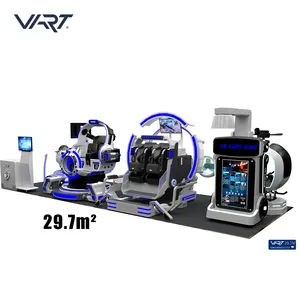 Vart nhà sản xuất 9D giả lập nhiều người chơi thực tế ảo VR Máy trò chơi