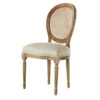 Vente en Gros de Meubles en Bois Massif au Design Antique à Dossier Rond pour Restaurant Ghost Chaise de Salle à Manger Louis Baroque