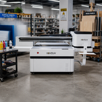 Mesin Cetak Kartu ILOVEUV 1413 Printer UV Flatbed 3pcs Head I3200 Komersial Langsung ke Objek