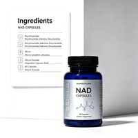 Meilleur prix pour les capsules NAD+, directement de l'usine, certifiées halal, capsules NAD+ végétaliennes