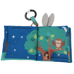 Toy Kid Baby <span class=keywords><strong>Juguetes</strong></span> educativos Primer bosque del bebé Libro de tela suave - Product Image 2