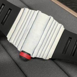 Reloj Mecánico de Lujo Impermeable White Warrior de Fibra de Carbono RN, Estilo 35-01, Tourbillon Esqueleto, para Tenis - Product Image 6