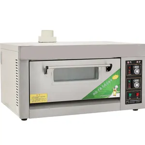 bread machine gas oven pakistan/single deck/bakery equipments(factory low price)