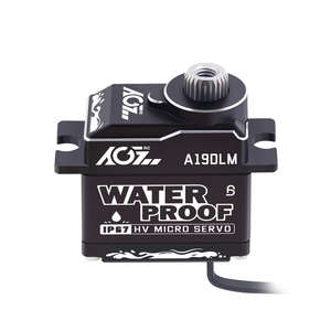 Servomotor AGFRC A19DLM 25T Spline <span class=keywords><strong>Super</strong></span> Speed HV 4KG Digital Micro <span class=keywords><strong>DC</strong></span> para Dirección, Derrape, Coche RC, Piezas de Barco RC, Niños y Niñas - Product Image 2