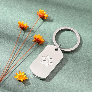 Perhiasan Kenangan Hewan Peliharaan, Peti Mati & Guci Hewan Peliharaan Portabel untuk Pemakaman, Grosir Guci Abu Hewan Peliharaan, Aksesoris Gantungan Kunci untuk Anjing dan Kucing - Product Image 6