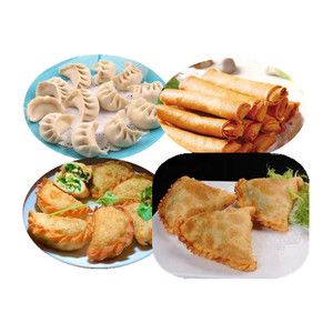 Venta directa del fabricante Buena calidad Dumpling automático que hace la máquina Masa de maíz Empanada Máquina pequeña Samosa - Product Image 1