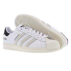 Adidas Superstar <b>Mens</b> <b>Shoes</b> Color: <b>White</b>/Biege 100% Authentic - Product Image 5
