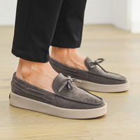 Nouvelles Chaussures pour Hommes 2025 : Mocassins Confortables en Daim, Style Ville, Chaussures Légères et Décontractées, Baskets pour Hommes