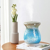 Konka — diffuseur d'huiles essentielles, Art de la mosaïque, ultrasonique en verre, pour aromathérapie, 100ml, vente en gros