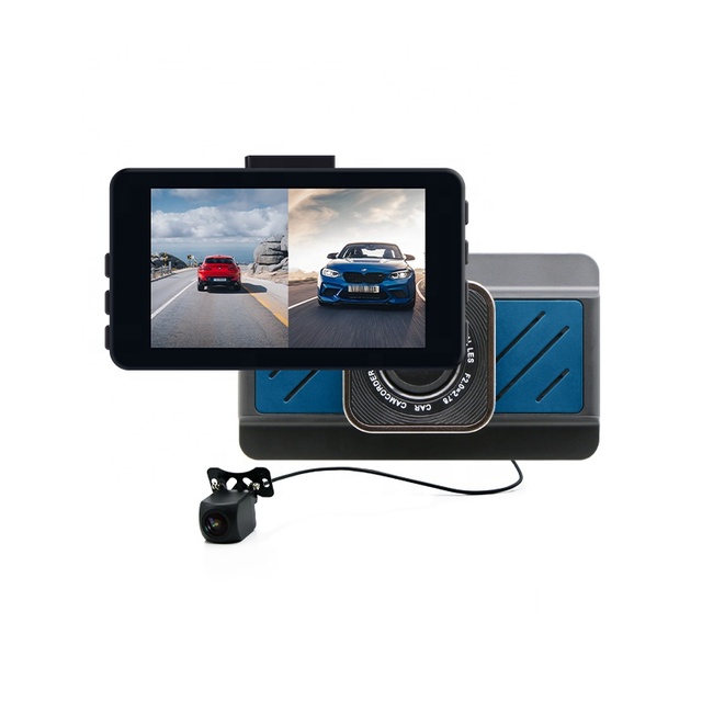 4K Car Dash Cam Sony Sensor Dual Lens Night Vision Loop Auto Radar Detector LCD 1-Year Warranty