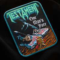Badges en tissu tissé Dragon personnalisés de haute qualité patchs fer sur patch tissé Patch tissé pour vêtements