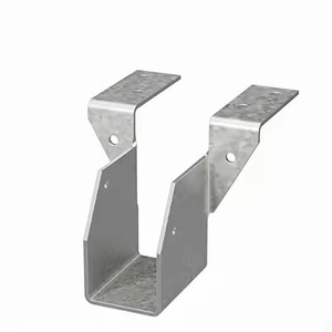 Heavy Duty Timber Structure Connecting Bracket 100x100x150 Carbon Steel Powder Coated For Wooden House Connectors - Product Image 1
