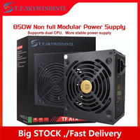 Alimentation PC Gaming 850W 85 Plus Gold, alimentation à découpage ATX pour boîtier d'ordinateur