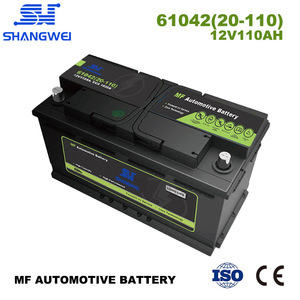 MF Car <b>Battery</b> <b>12V</b> 110Ah DIN110 Maintenance Free For Commercial Vehicle Lead Acid <b>Battery</b> - Product Image 3