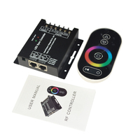 Mini contrôleur de l'intensité de l'éclairage Led, à tension constante IR RF, CCT, RGB, RGBW, RGBCW, 24V, dc 5/24V, lumières automatiques maximale