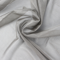 Tissu conducteur pour rideaux, 100% fibre d'argent, maille de protection contre les ondes électromagnétiques, revêtement de fenêtre, matériau doux et respirant